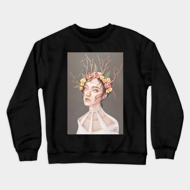 God of Nature Crewneck Sweatshirt by saburban